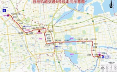 苏州地铁1号线线路图,东西走向的交通动脉，连接苏州繁华与便捷